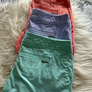New York & Company Women's Shorts - Coral, Lavender, Mint